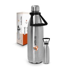 Gourde Isotherme Éco-responsable Double-Paroi en Inox 1L - Cadeau d'Entreprise Personnalisé
