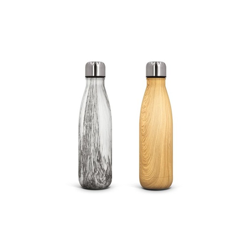 Gourde Isotherme Double-Paroi Éco-responsable 50 cl en Inox Personnalisée goodies publicitaire événementiel