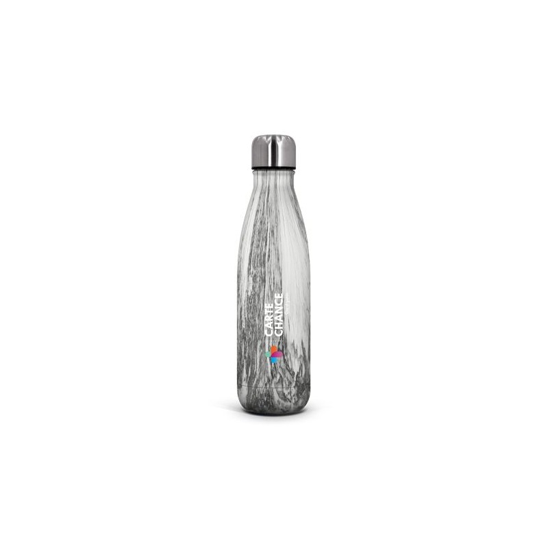 Gourde Isotherme Double-Paroi Éco-responsable 50 cl en Inox Personnalisée marquage laser ultra précis