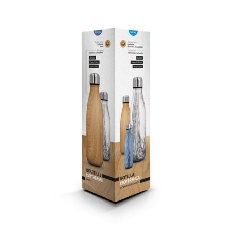 Gourde Isotherme Double-Paroi Éco-responsable 50 cl en Inox Personnalisée cadeau collaborateur premium