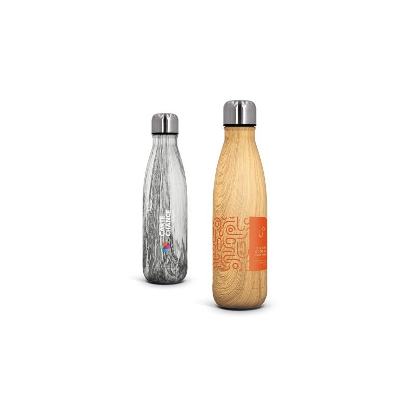 Gourde Isotherme Double-Paroi Éco-responsable 50 cl en Inox Personnalisée objet promotionnel éco-responsable