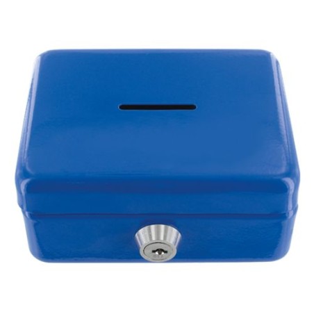 Tirelire Boîte Métallique à Clé Personnalisable