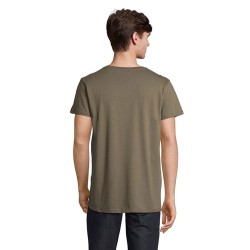 T-shirt personnalisé 100% coton recyclé 150g - RE CRUSADER Taille textile : S Couleurs : vert armée goodies publicitaire durable