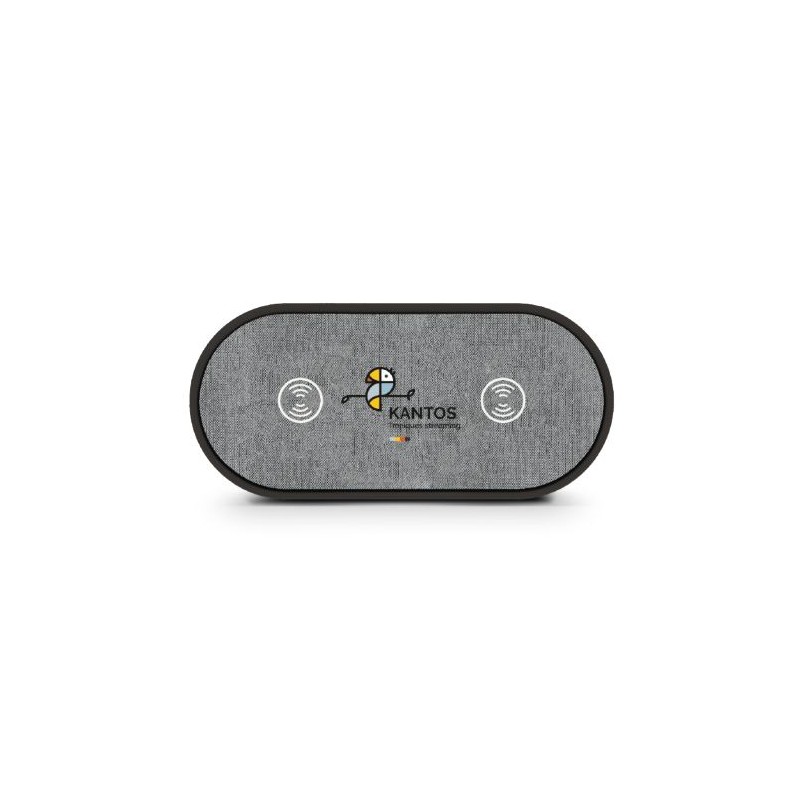 Station de Charge Duo Par Induction Sans Fil