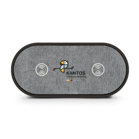 Station de Charge Duo Par Induction Sans Fil