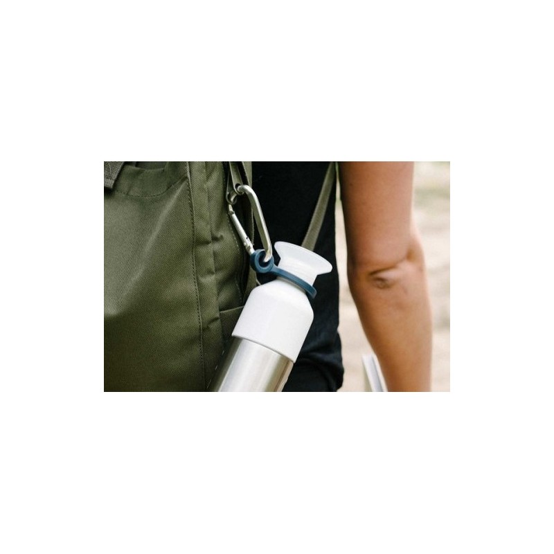 Accessoire Indispensable Éco-responsable pour Gourde Dopper Matières : métal Couleurs : bleu marine goodies publicitaire événeme