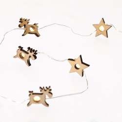 Ornement de Noël personnalisé pas cher Plentox Matières : bois Couleurs : naturel goodies publicitaire événementiel
