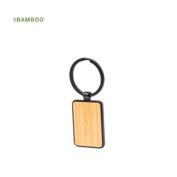 Porte-Clés Personnalisable Élégant Fenrir Matières : bambou 2
