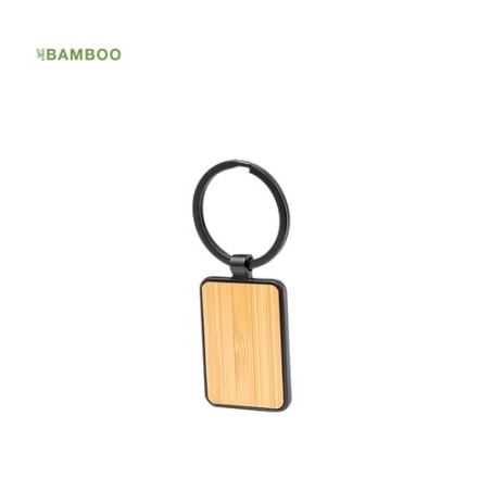 Porte-Clés Personnalisable Élégant Fenrir Matières : bambou goodies publicitaire événementiel