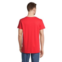 T-shirt personnalisé 100% coton recyclé 150g - RE CRUSADER Taille textile : M Couleurs : rouge vif personnalisation rapide en Fr