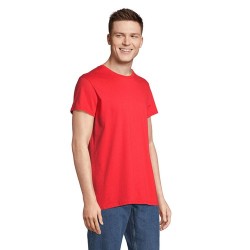 T-shirt personnalisé 100% coton recyclé 150g - RE CRUSADER Taille textile : M Couleurs : rouge vif cadeau client original