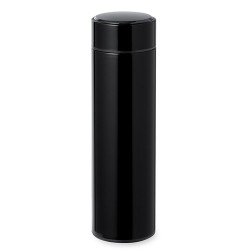 Bouteille Isotherme Éco-responsable Personnalisée 450ml - Thermo Sutung Matières : acier inoxydable Couleurs : noir