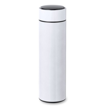 Bouteille Isotherme Éco-responsable Personnalisée 450ml - Thermo Sutung Matières : acier inoxydable Couleurs : noir cadeau entre