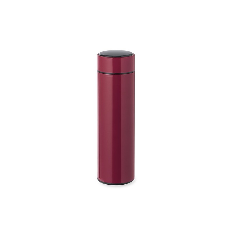 Bouteille Isotherme Éco-responsable Personnalisée 450ml - Thermo Sutung Matières : acier inoxydable Couleurs : noir goodies pers