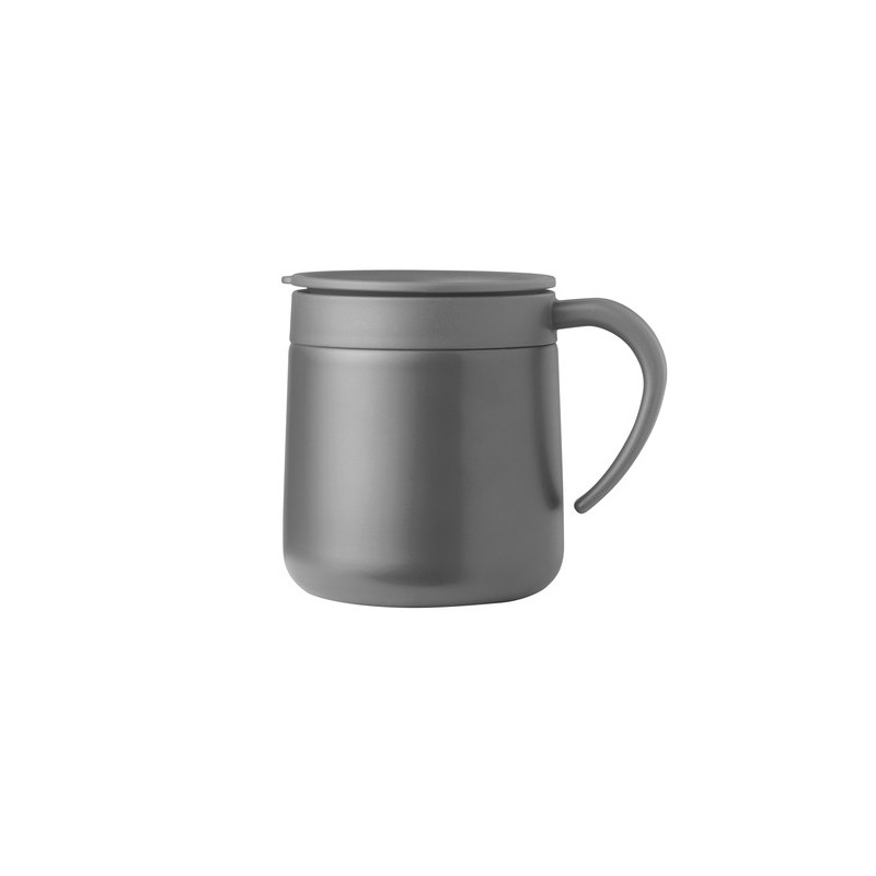 Tasse Thermique Personnalisée Idéale Bokat Matières : acier inoxydable Couleurs : gris