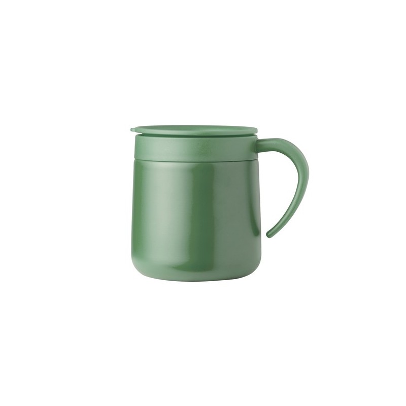 Tasse Thermique Personnalisée Idéale Bokat Matières : acier inoxydable Couleurs : gris personnalisable avec votre logo