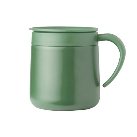 Tasse Thermique Personnalisée Idéale Bokat Matières : acier inoxydable Couleurs : noir goodies personnalisé en stock