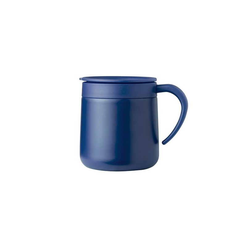 Tasse Thermique Personnalisée Idéale Bokat Matières : acier inoxydable Couleurs : noir cadeau entreprise pas cher