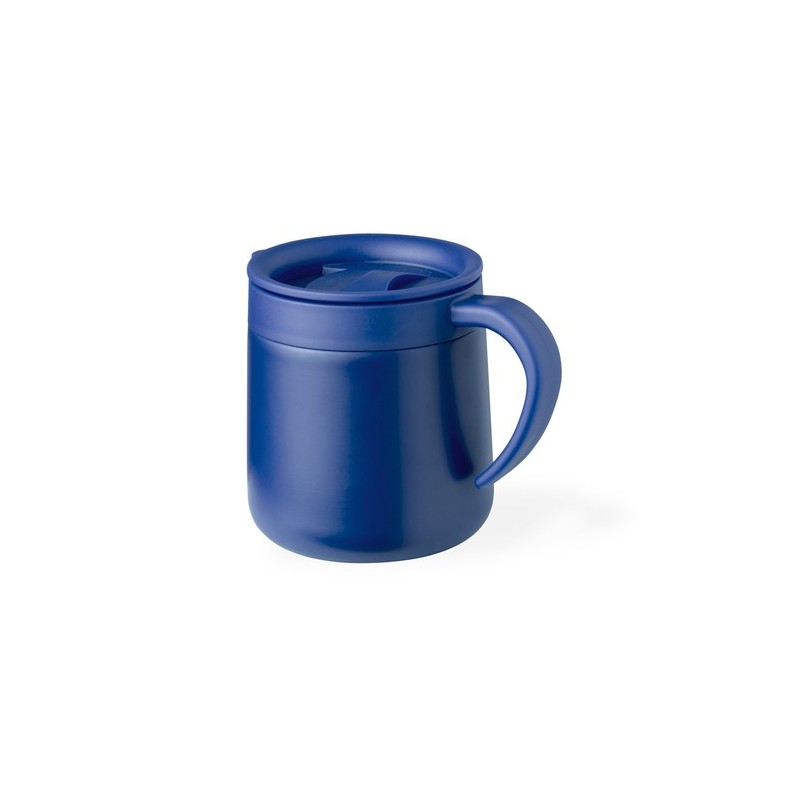 Tasse Thermique Personnalisée Idéale Bokat Matières : acier inoxydable Couleurs : bleu marine accessoire événementiel unique