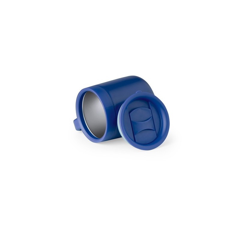 Tasse Thermique Personnalisée Idéale Bokat Matières : acier inoxydable Couleurs : bleu marine objet publicitaire robuste
