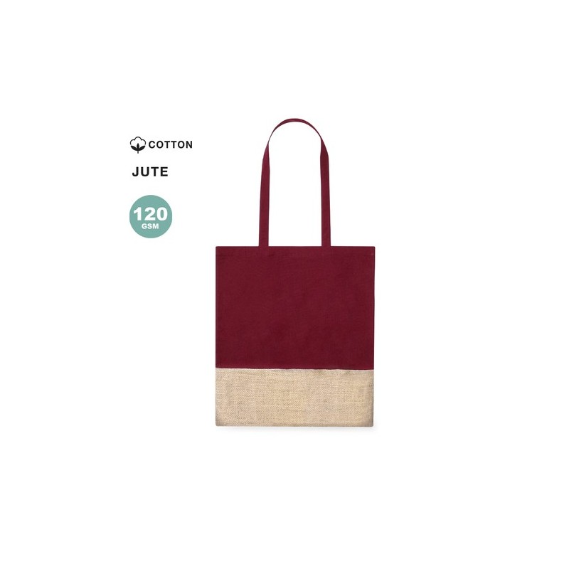 Sac Personnalisable en Coton et Jute Suelva Matières : coton Couleurs : noir livraison express 24h 48h