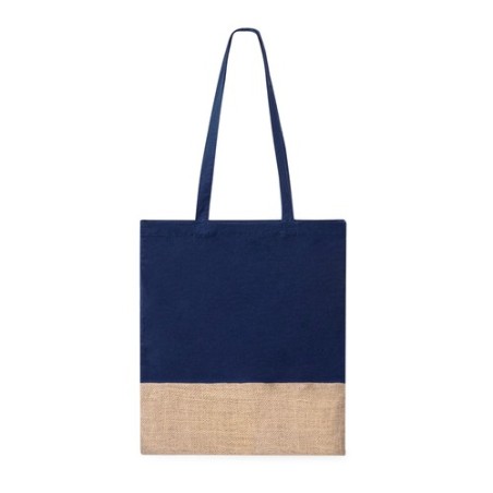 Sac Personnalisable en Coton et Jute Suelva Matières : coton Couleurs : noir goodies publicitaire durable