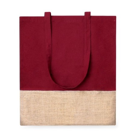 Sac Personnalisable en Coton et Jute Suelva Matières : coton Couleurs : bleu marine cadeau collaborateur premium