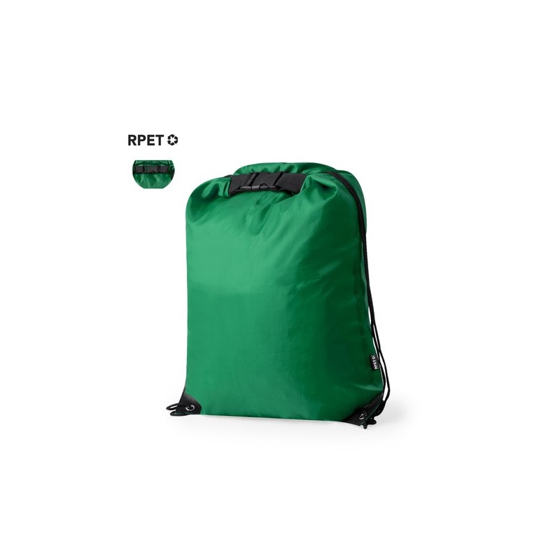 Sac à Dos Éco-responsable Personnalisable Sionap Matières : PET recyclé Couleurs : vert goodies entreprise design