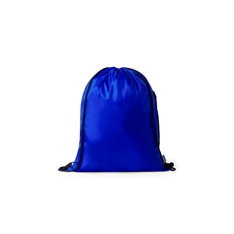 Sac à Dos Professionnel Personnalisé pour Déplacement Hildan Matières : PET recyclé Couleurs : bleu impression haute définition