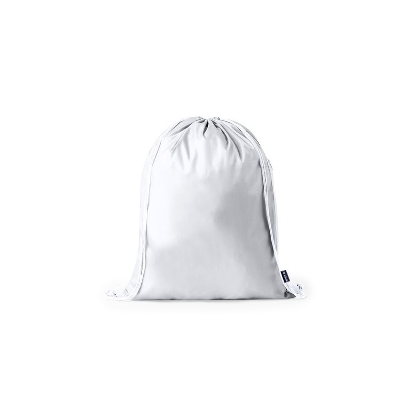 Sac à Dos Professionnel Personnalisé pour Déplacement Hildan Matières : PET recyclé Couleurs : rouge impression haute définition