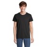 T-shirt personnalisé 100% coton recyclé 150g - RE CRUSADER Taille textile : M Couleurs : noir profond marquage couleur éclatante