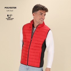 Gilet Bodywarmer Résistant Personnalisé pas cher - Toret Matières : polyester Taille textile : L Couleurs : rouge 2