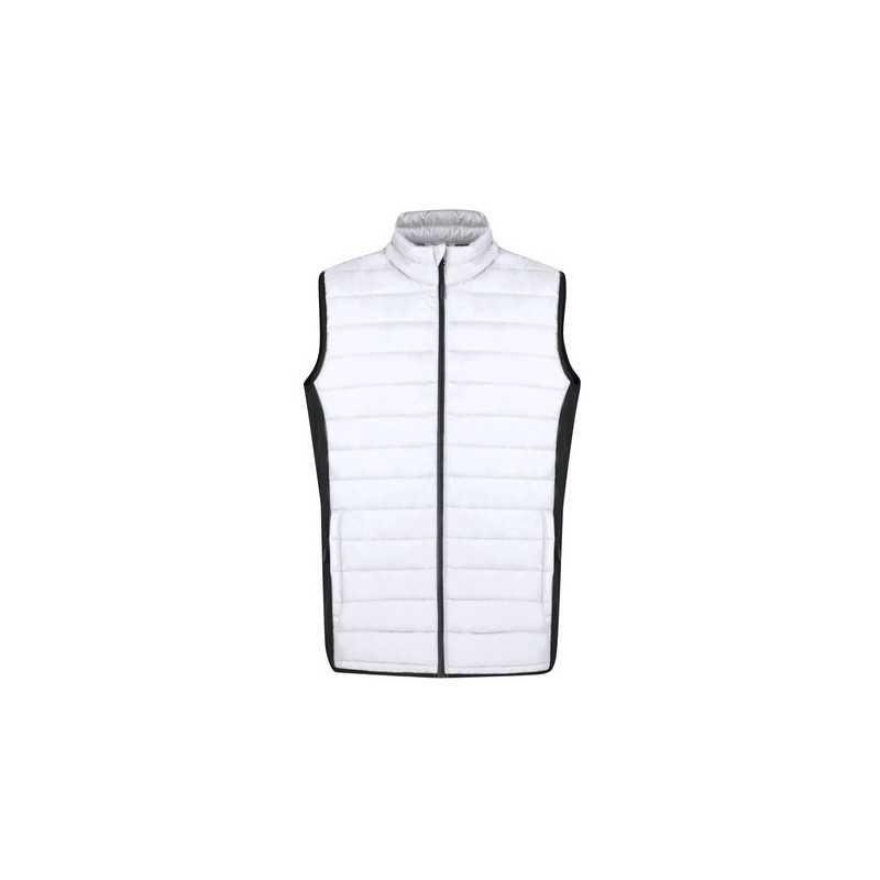 Gilet Bodywarmer Résistant Personnalisé pas cher - Toret Matières : polyester Taille textile : L Couleurs : bleu impression haut