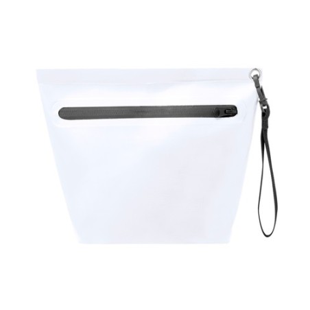 Pochette Publicitaire Imperméable Fourre-Tout Dalmas Matières : PVC Couleurs : blanc
