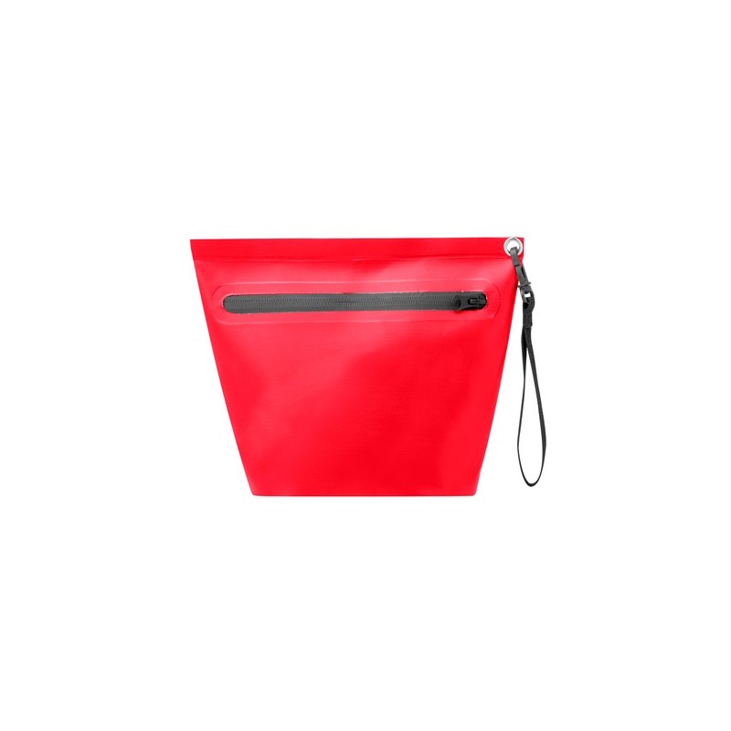 Pochette Publicitaire Imperméable Fourre-Tout Dalmas Matières : PVC Couleurs : rouge goodies publicitaire événementiel