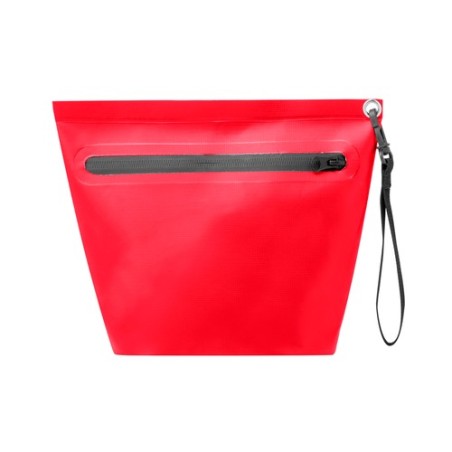 Pochette Publicitaire Imperméable Fourre-Tout Dalmas Matières : PVC Couleurs : rouge goodies publicitaire événementiel