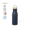 Bouteille Isotherme Éco-responsable Thermique - Prismix Couleurs : argenté Matières : acier inoxydable recyclé livraison express