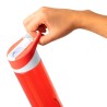 Bidon Éco-responsable 500ml - Laudon Matières : PET recyclé Couleurs : rouge personnalisation rapide en France
