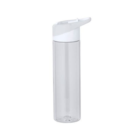 Bidon Éco-responsable 500ml - Laudon Matières : PET recyclé Couleurs : blanc goodies publicitaire événementiel