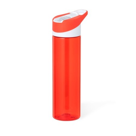 Bidon Éco-responsable 500ml - Laudon Matières : PET recyclé Couleurs : blanc goodies personnalisé en stock
