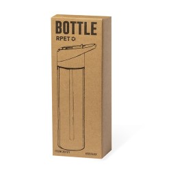 Bidon Éco-responsable 500ml - Laudon Matières : PET recyclé Couleurs : noir accessoire événementiel unique