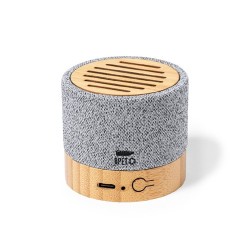 Haut-Parleur Éco-responsable et Personnalisé Design - Blarak Matières : bambou cadeau entreprise pas cher
