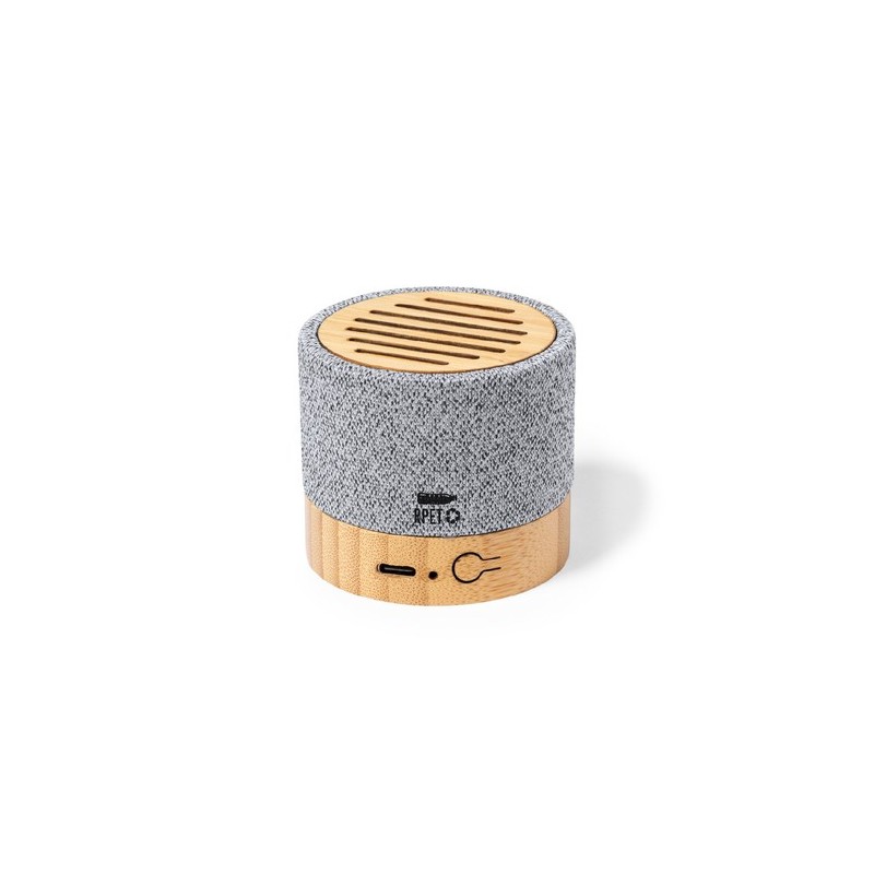 Haut-Parleur Éco-responsable et Personnalisé Design - Blarak Matières : bambou cadeau entreprise pas cher