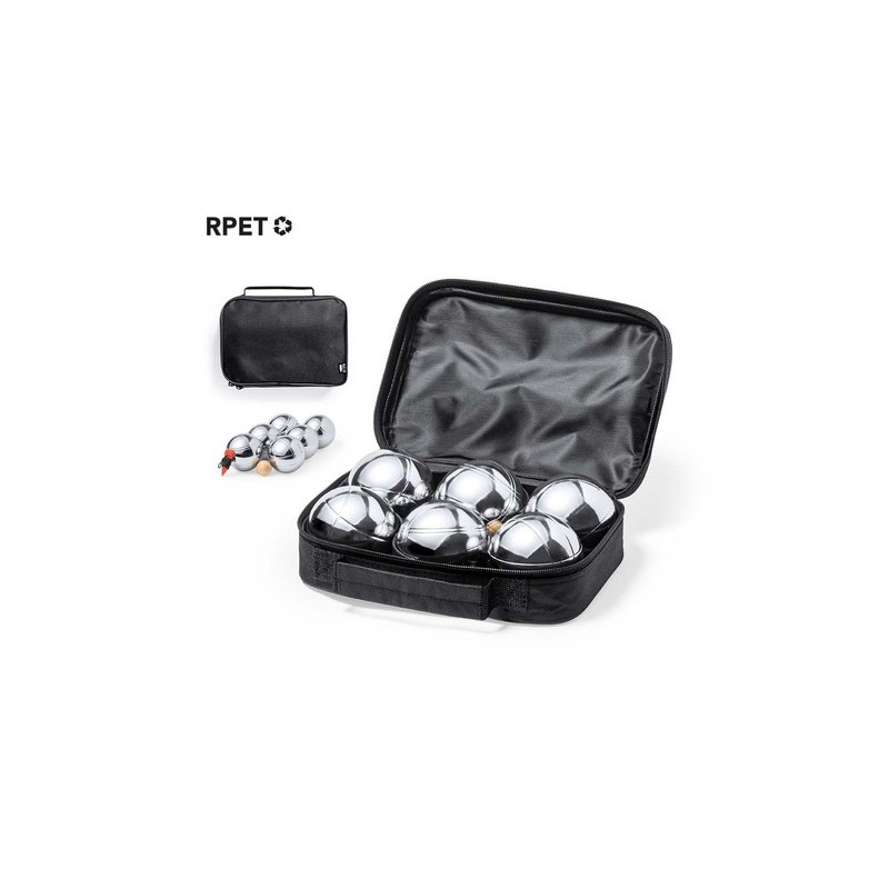 Jeu de Pétanque Boliche Éco-responsable Personnalisé pas cher Matières : métal