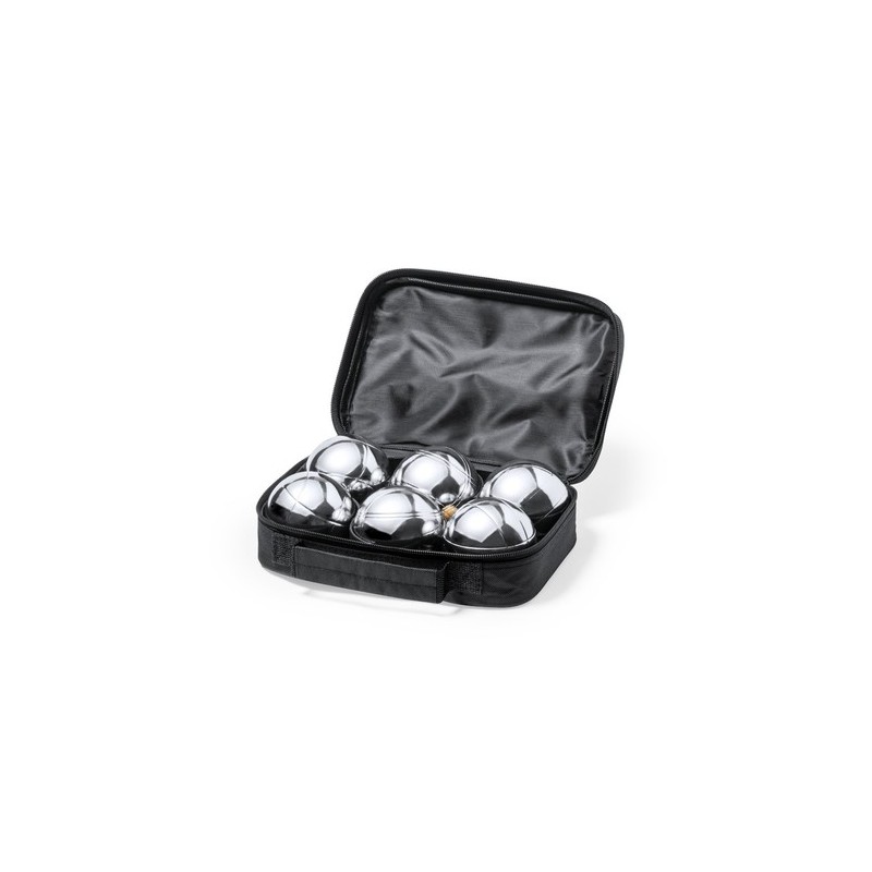 Jeu de Pétanque Boliche Éco-responsable Personnalisé pas cher Matières : métal personnalisable avec votre logo
