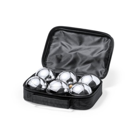 Jeu de Pétanque Boliche Éco-responsable Personnalisé pas cher Matières : métal personnalisable avec votre logo