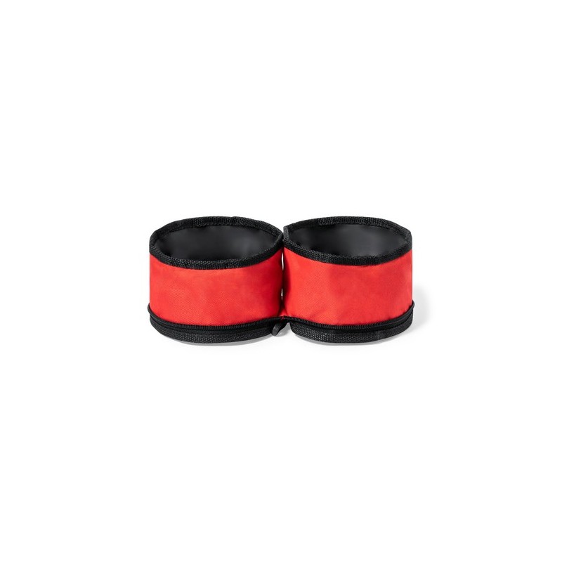 Bol Pliable Éco-responsable Personnalisé pour Animaux Keken Couleurs : vert Matières : polyester recyclé cadeau affaires élégant