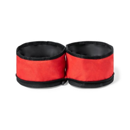 Bol Pliable Éco-responsable Personnalisé pour Animaux Keken Couleurs : vert Matières : polyester recyclé cadeau affaires élégant