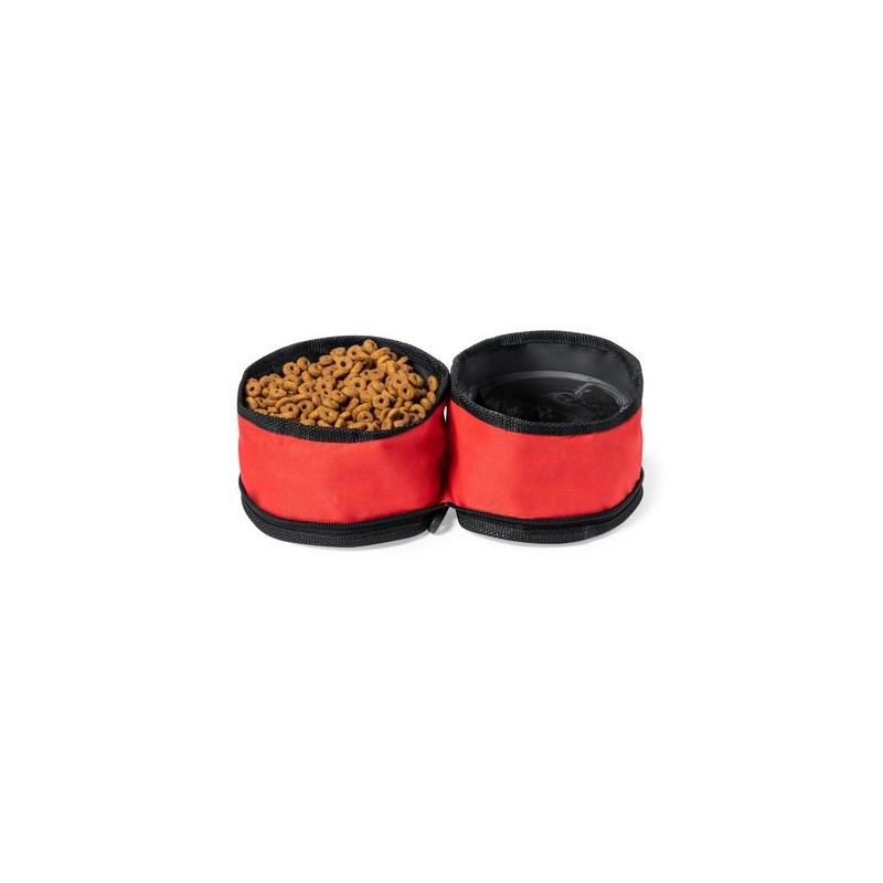 Bol Pliable Éco-responsable Personnalisé pour Animaux Keken Couleurs : vert Matières : polyester recyclé objet promotionnel éco-