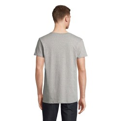 T-shirt personnalisé 100% coton recyclé 150g - RE CRUSADER Taille textile : XXL Couleurs : gris chiné livraison express 24h 48h